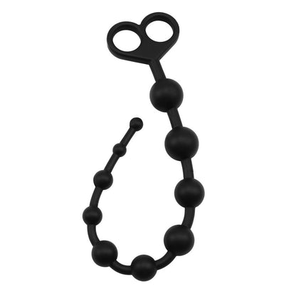 Koraliki analne silikonowe Black Mont 30 cm