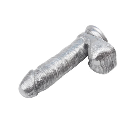 Dildo realistyczne Ben Dover srebrny DarkMuscle