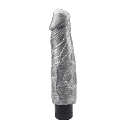 Wibrator realistyczny srebrny DarkMuscle 23,5 cm