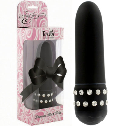 Wibrator Diamond Petit Vibe ToyJoy czarny 11 cm
