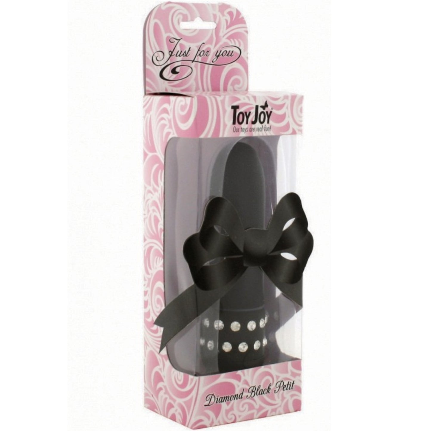Wibrator Diamond Petit Vibe ToyJoy czarny 11 cm