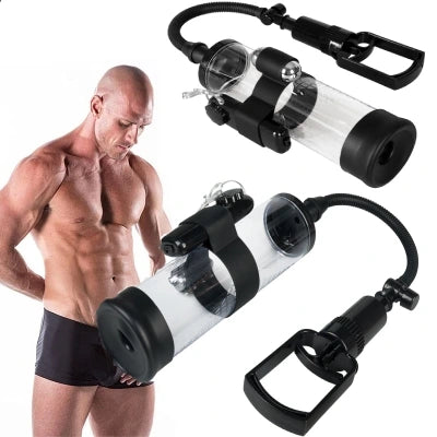Wibracyjna pompka do penisa Ultimate Power Me You Us 20 cm