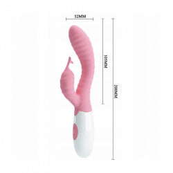 Wibrator króliczek Pretty Love Hyman Lila 30 funkcji silikonowy