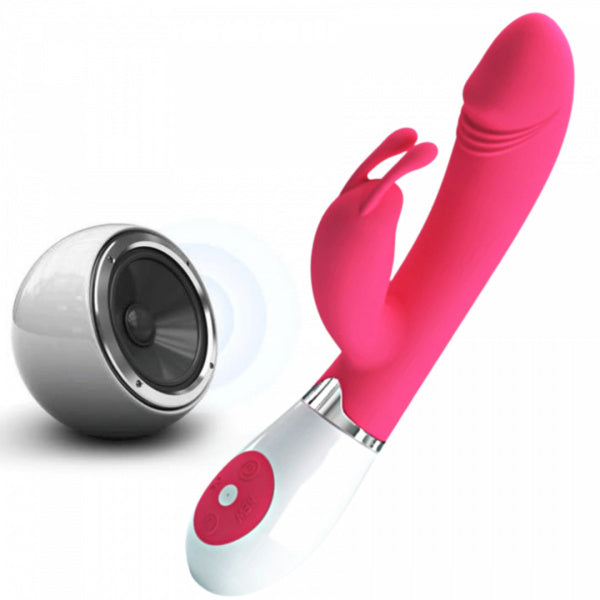 Wibrator króliczek Pretty Love Gene różowy 30 funkcji 20 cm