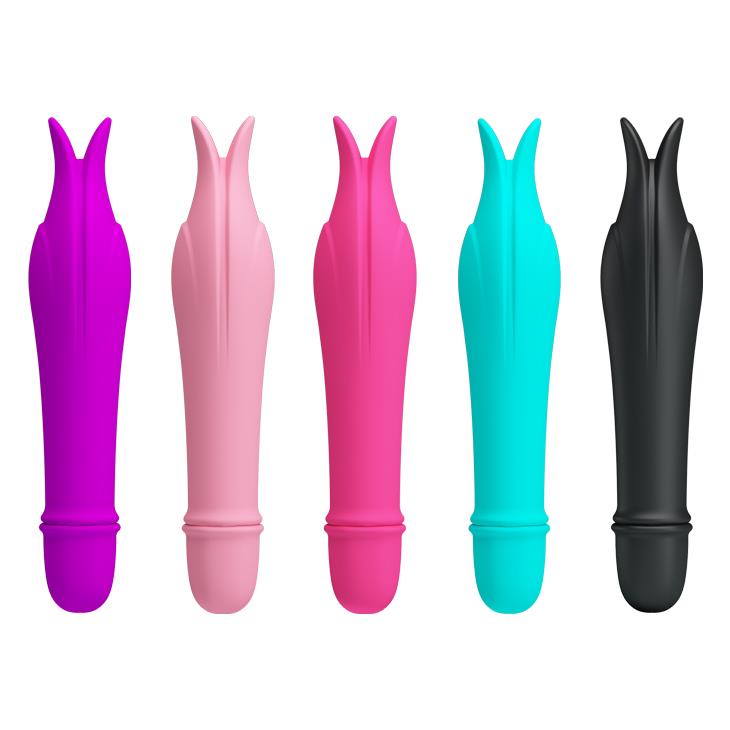 Mini wibrator Pretty Love silikonowy 10 funkcji na baterię AAA