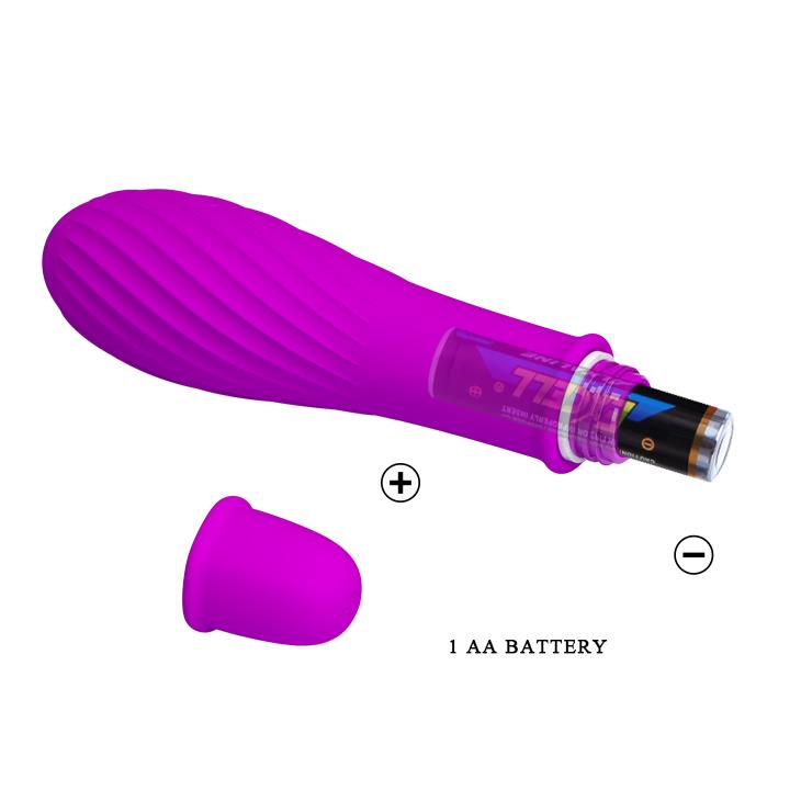 Mini wibrator Pretty Love silikonowy 10 funkcji na baterię AAA